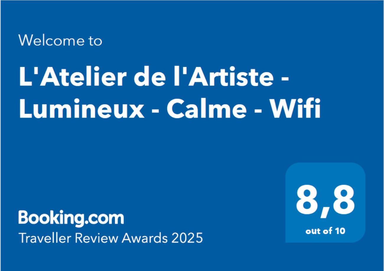 L'Atelier De L'Artiste - Lumineux - Calme - Wifi Apartamento Douai Exterior foto